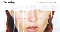 Desktop Screenshot of betterdays.tv